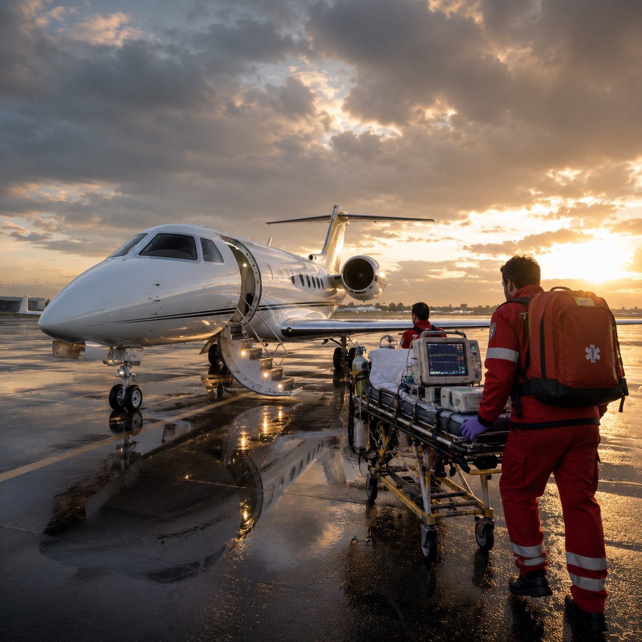Urgent care air ambulance medevac